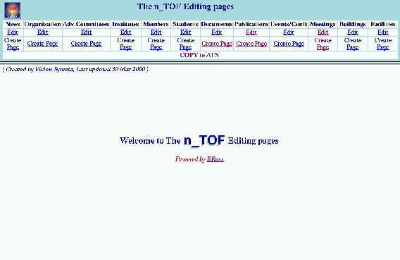 n_TOF forms interface
