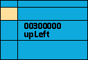 screen area upLeft = 00300000