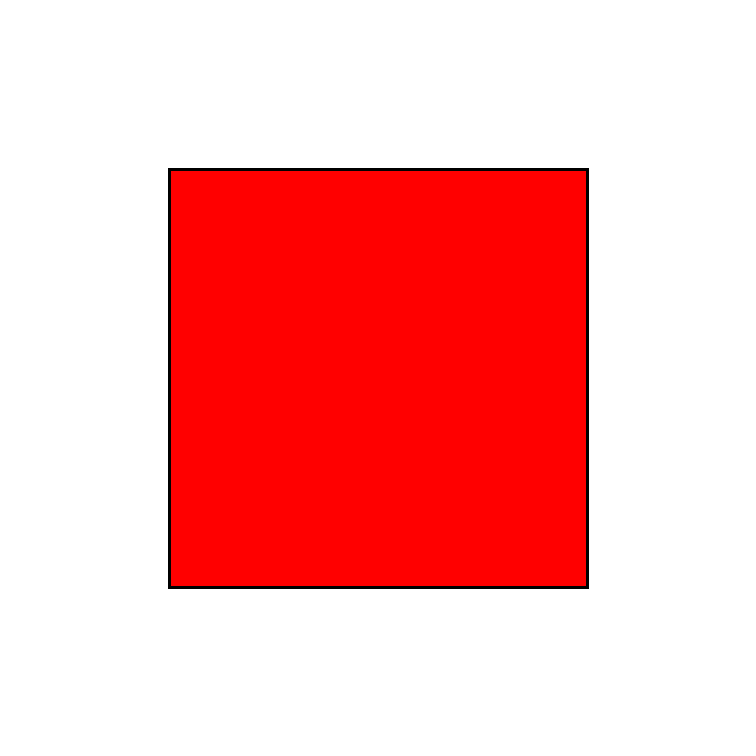 Carré rouge
