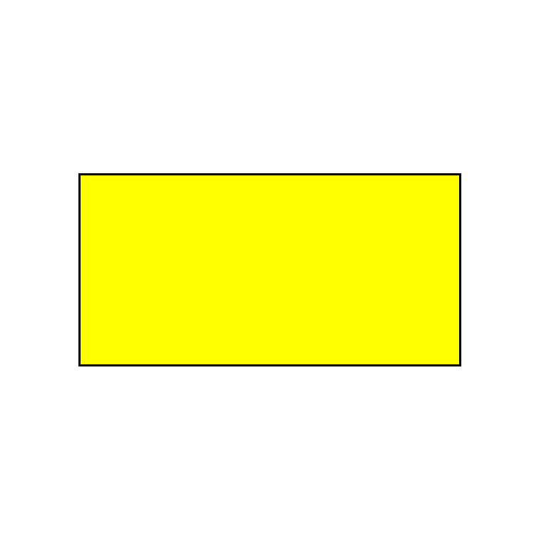 Rectangle jaune
