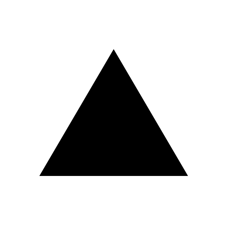 Triangle noir