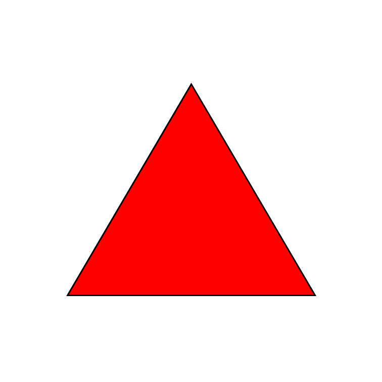 Triangle rouge
