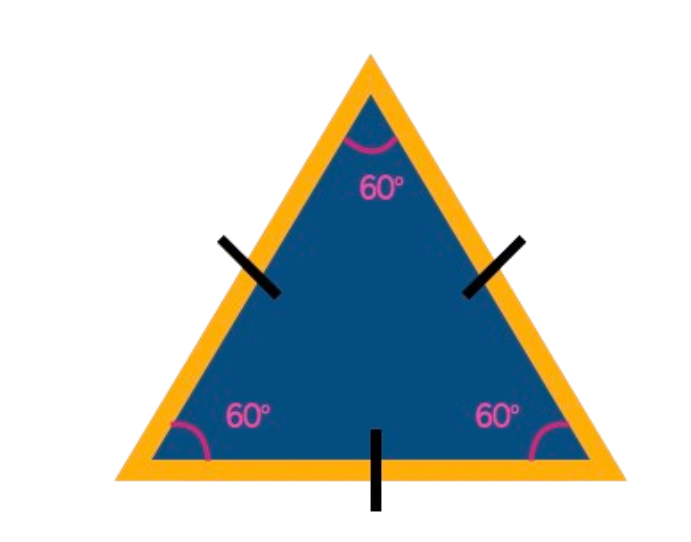 image triangle équilatéral