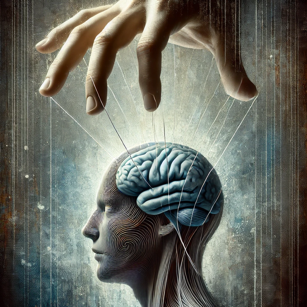 Image d'esprit manipulé