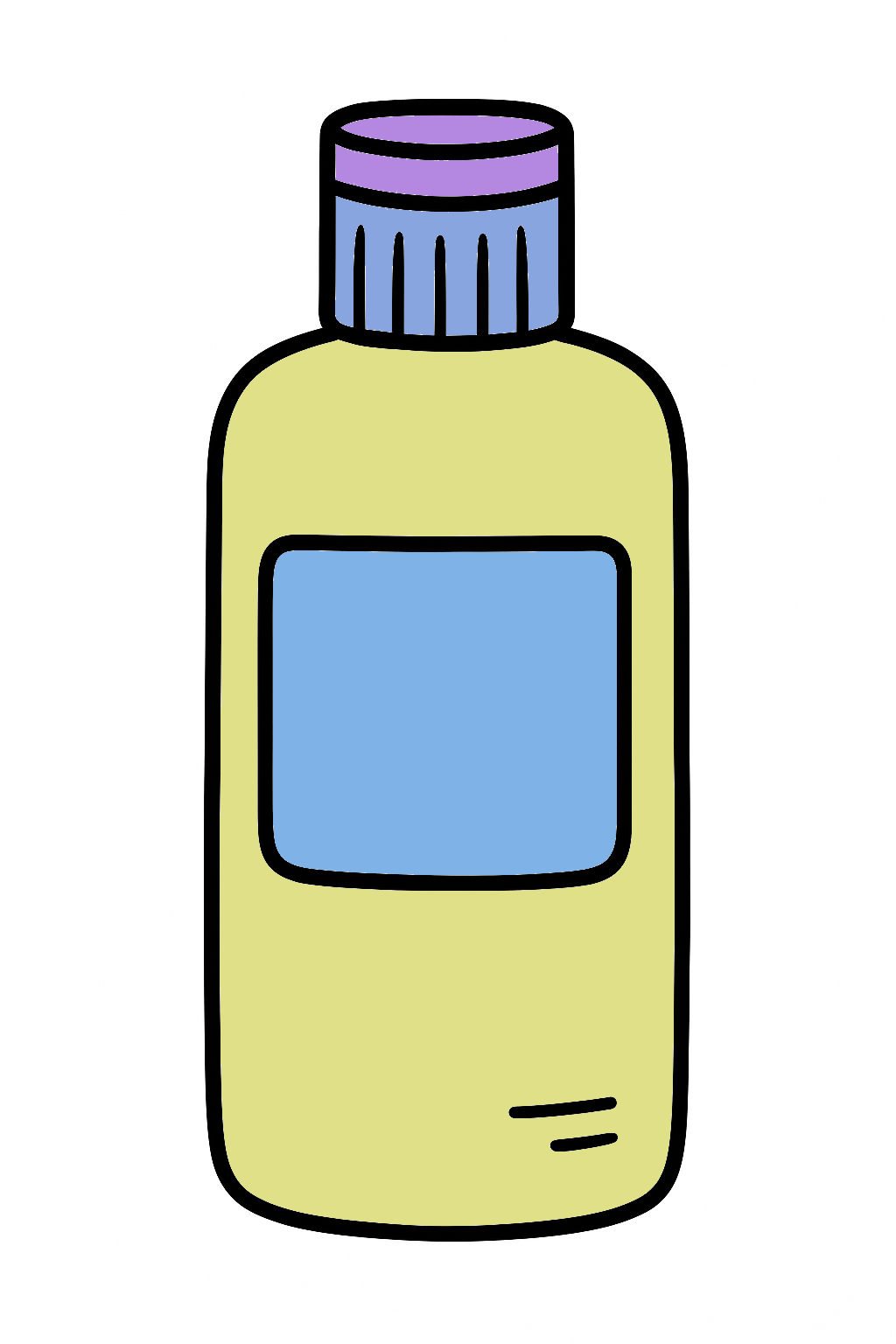 Lotion tonique en couleur