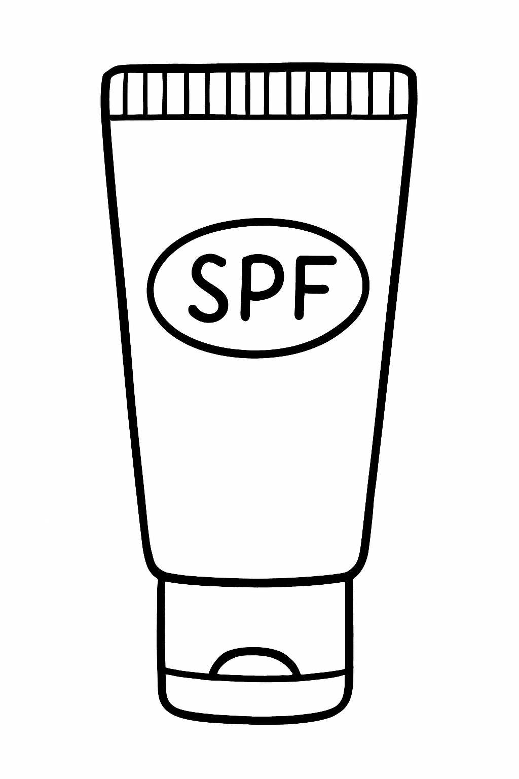 Protection solaire noir et blanc