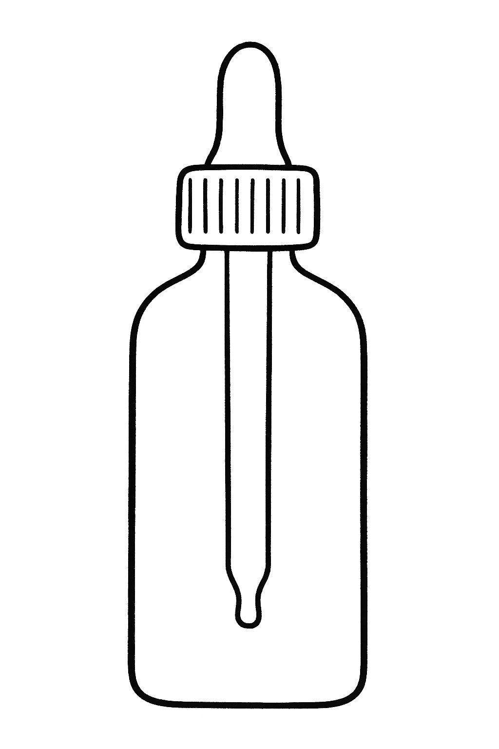 Sérum noir et blanc
