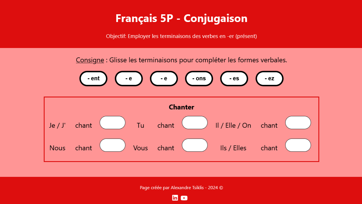 Application en français sur les terminaisons en conjugaison (2024)