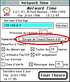 illustration de Network Time