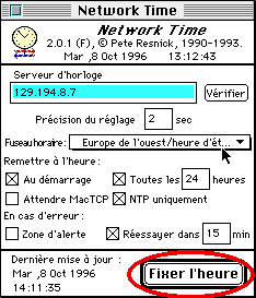 illustration de Network Time